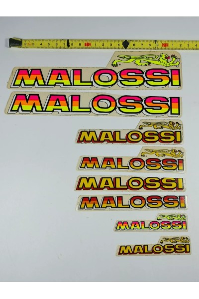 80s Αυτοκόλλητα Μηχανής MALOSSI