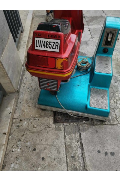 90s Κερματοφόρο Παιχνίδι Ψιλικατζίδικου Μηχανάκι Σκούτερ Λειτουργικό