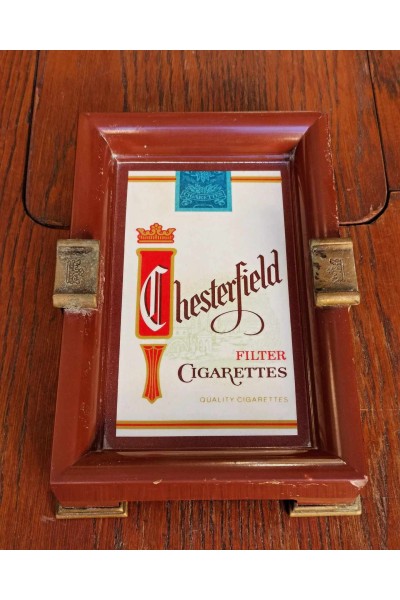 Vintage Διαφημιστικό Τασάκι από τα Τσιγάρα Chesterfield