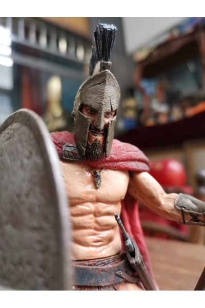 Action Figure Βασιλιάς Λεωνίδας απ' την Ταινία  300 Σειρά 1 της Neca