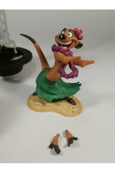 Πορσελάνινες Φιγούρες της Disney με σπασίματα Cricket, Timon, Playing Card Alice της WDCC