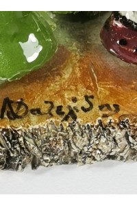 Κεραμική Φιγούρα με Παραδοσιακό Ζευγάρι Τσολιά και Αμαλία του Ν.Δαζελίδη