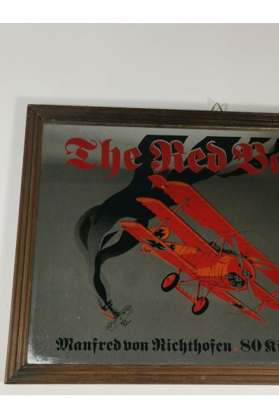 70s Καθρέφτης The Red Baron Aeroplane Pilot