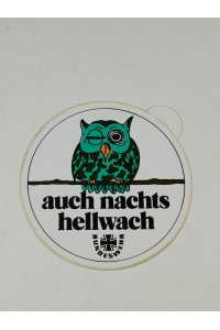Γερμανικό Αυτοκόλλητο AUCH NACHTS HELLWATCH BUNDESWEHR