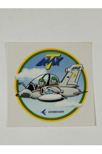 Βραζιλιάνικο Αυτοκόλλητο AMX-T EMBRAER Aircraft