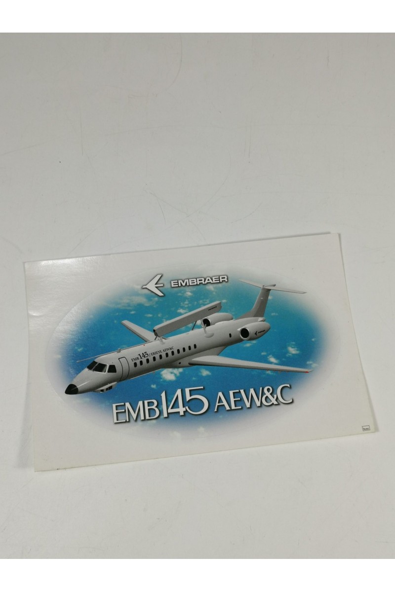 Βραζιλιάνικο Αυτοκόλλητο EMBRAER EMP 145 AEW&ampC