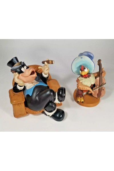 Πορσελάνινες Φιγούρες WDCC Sylvester Macaroni and Bravo Bravissimo Disney's Symphony Hour