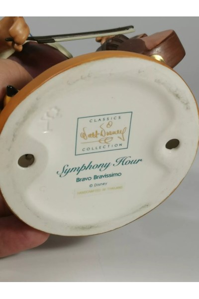 Πορσελάνινες Φιγούρες WDCC Sylvester Macaroni and Bravo Bravissimo Disney's Symphony Hour