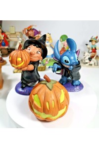 Πορσελάνινες Φιγούρες της Disney Lilo and Stitch TRICK OR TREAT Halloween της WDCC
