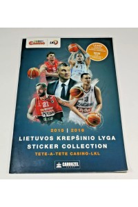Λιθουανικό Μπασκετικό Συμπληρωμένο Άλμπουμ με Αυτοκόλλητα 2015-16
