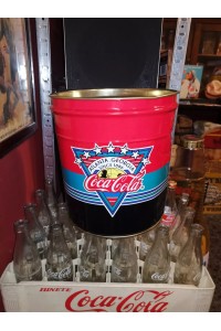 Coca-Cola Μεταλλικός Κάδος 90s