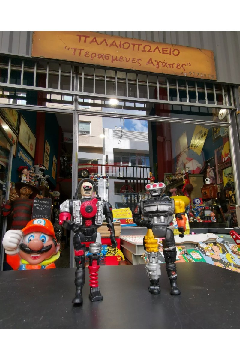 Φιγούρες Crash Test Dummies Jackman and Jackhammer by Tyco 1992