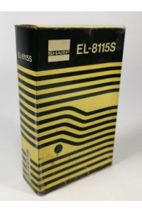 Vintage Φορητή Αριθμομηχανή Sharp EL-8115S