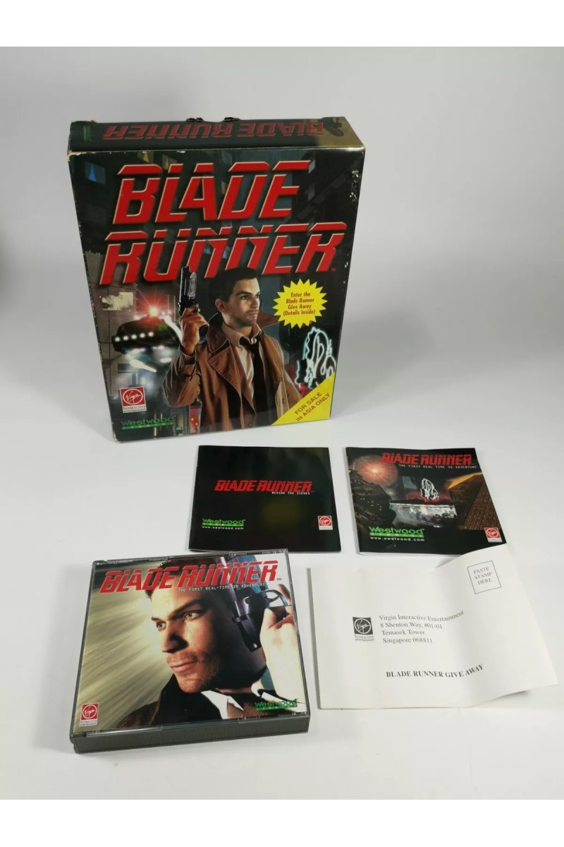 Blade Runner PC Game Multi Disc Big Box
