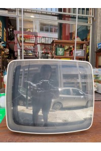 Vintage Λευκή Τηλεόραση Grundig Triumph 1415