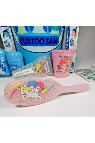 80s Little Twin Stars Βούρτσα Μαλλιών της Sanrio