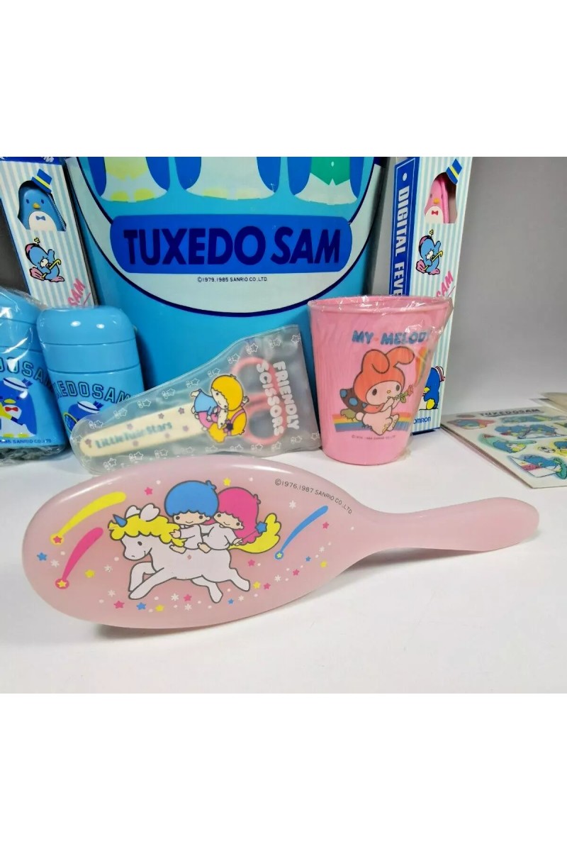 80s Little Twin Stars Βούρτσα Μαλλιών της Sanrio