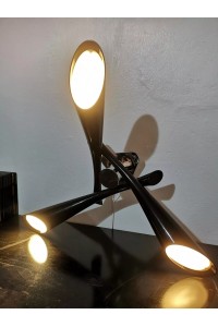Glo Man and Trad Co SL Μαύρο Φωτιστικό Οροφής