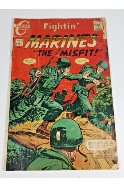 Charlton Comics 1967 Fightin' Marines 76