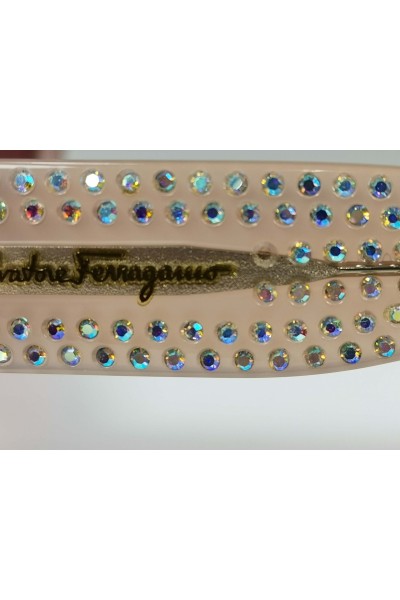 SALVATORE FERRAGAMO Ιταλικά Γυαλιά Ηλιού με Στρας
