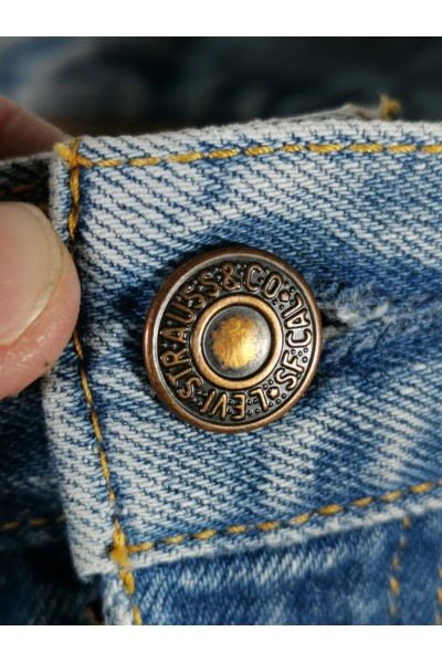 Vintage Τζιν Levi Strauss &amp Co San Francisco Cal W33 L34