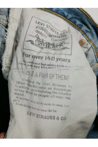Vintage Τζιν Levi Strauss &amp Co San Francisco Cal W33 L34
