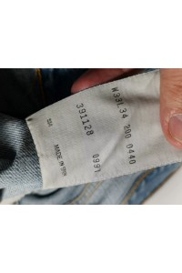 Vintage Τζιν Levi Strauss &amp Co San Francisco Cal W33 L34