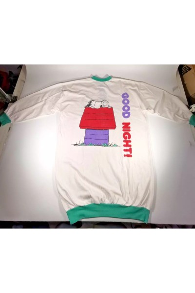 80s Oversized Large Πιτζάμα Snoopy απ' τα Zara