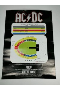 Αφίσα AC/DC Black Ice Tour in Athens OAKA 2009