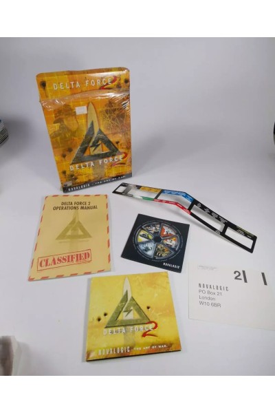 Delta Force 2 PC Game Big Box Novalogic The Art of War 1999