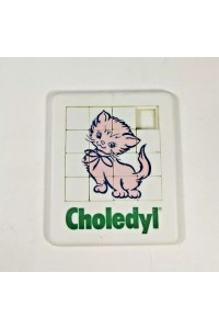 Vintage Διαφημιστικό Παζλ Choledyl Medicine