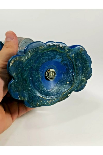 70s Διαφημιστικό Κομμάτι απ' το Σταντ Κρασιού Blue Nun