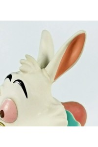 Πορσελάνινη Φιγούρα WDCC Alice in Wonderland Royal Fanfare White Rabbit 
