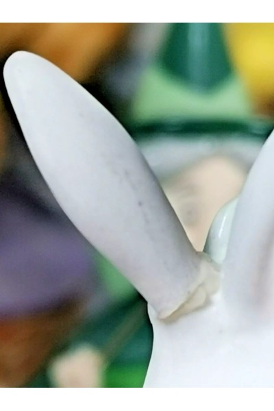 Πορσελάνινη Φιγούρα WDCC Alice in Wonderland Royal Fanfare White Rabbit 