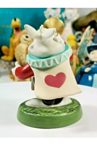 Πορσελάνινη Φιγούρα WDCC Alice in Wonderland Royal Fanfare White Rabbit 