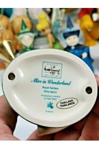 Πορσελάνινη Φιγούρα WDCC Alice in Wonderland Royal Fanfare White Rabbit 