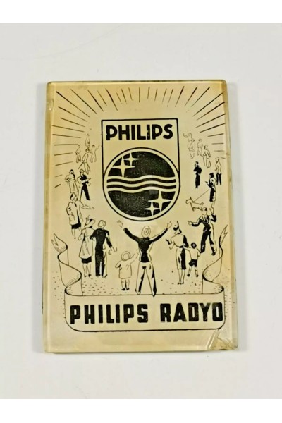 Vintage Διαφημιστικό Καθρεφτάκι Philips
