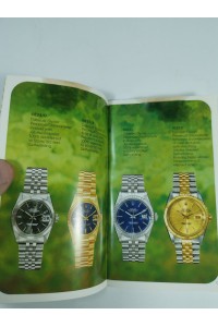 80s Rolex Oyster Βιβλιαράκι Κατάλογος Ρολογιών