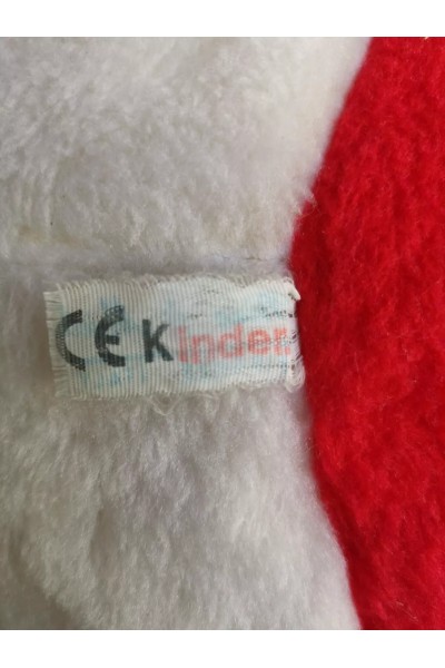 Vintage Μεγάλο Λούτρινο Κουκλάκι Αυγό Kinder