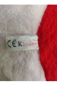Vintage Μεγάλο Λούτρινο Κουκλάκι Αυγό Kinder