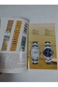 80s Rolex Oyster Βιβλιαράκι Κατάλογος Ρολογιών