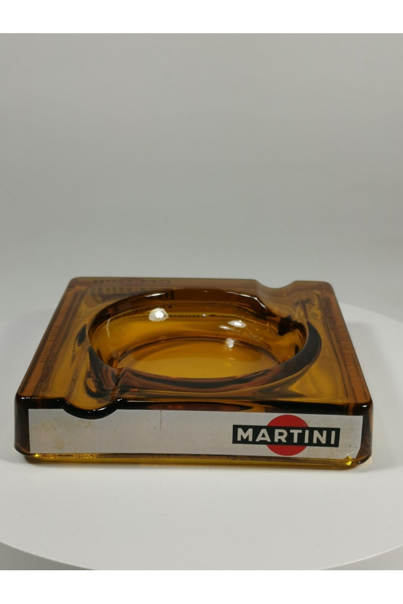 Vintage Διαφημιστικό Γυάλινο Τασάκι Martini