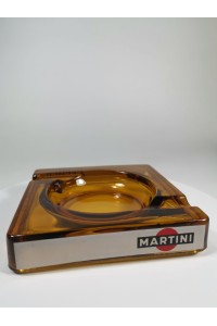 Vintage Διαφημιστικό Γυάλινο Τασάκι Martini