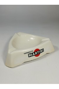 Vintage Διαφημιστικό Γυάλινο Τασάκι Martini