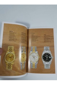 80s Rolex Oyster Βιβλιαράκι Κατάλογος Ρολογιών