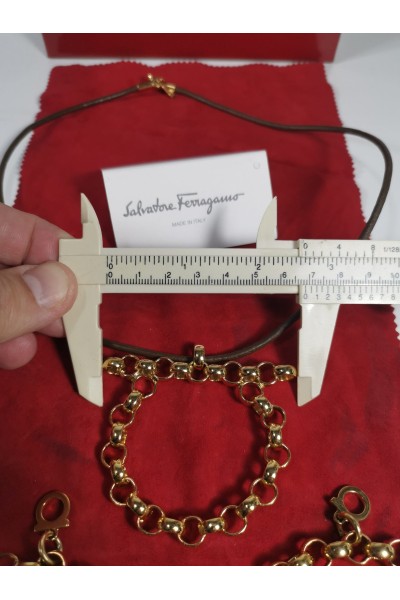 Salvatore Ferragamo Γυναικείο Σετ Κολιέ και Σκουλαρίκια