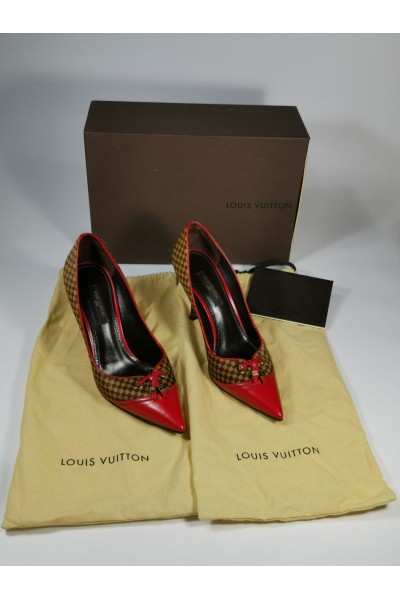LOUIS VUITTON Κόκκινες Γόβες Μέγεθος 36 1/2