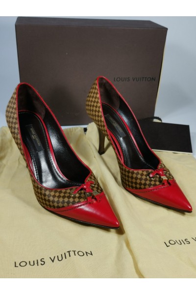LOUIS VUITTON Κόκκινες Γόβες Μέγεθος 36 1/2
