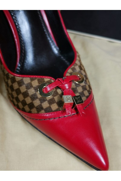 LOUIS VUITTON Κόκκινες Γόβες Μέγεθος 36 1/2