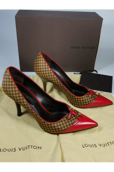 LOUIS VUITTON Κόκκινες Γόβες Μέγεθος 36 1/2